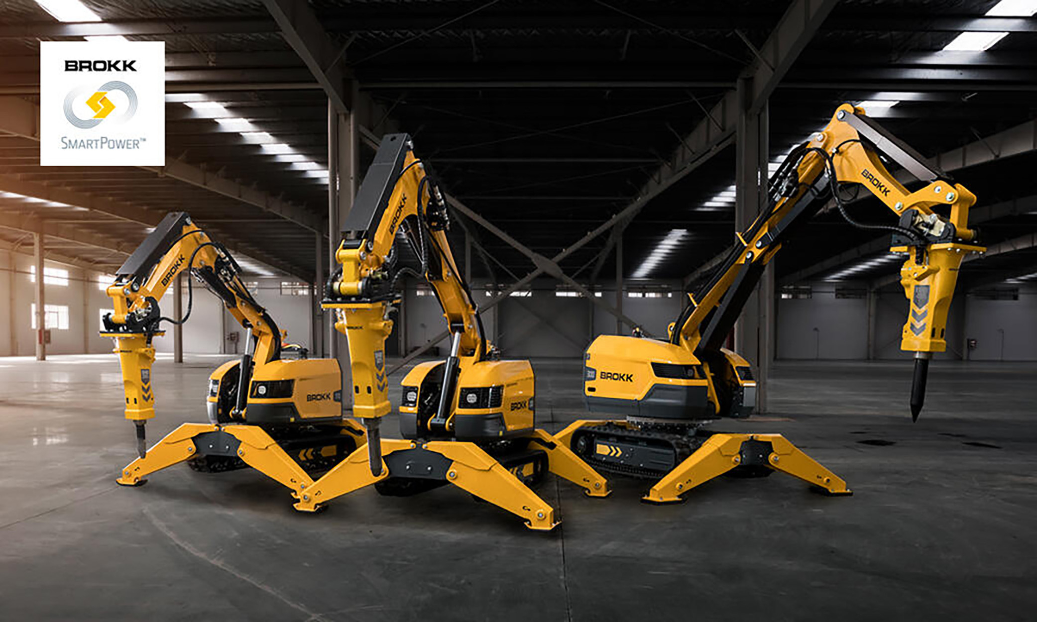 ブロック（Brokk）遠隔施工・解体ロボット
